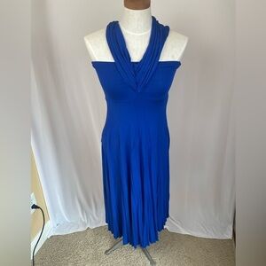 Elan Swim Coverup Dress in Royal Blue size small